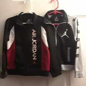 2 Jordan Jackets w/ front pockets